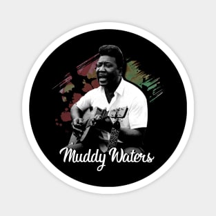 Muddy Waters' Mojo Intimate Musical Portraits Magnet